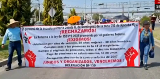 CNTE Hidalgo anuncia megamarcha en Pachuca