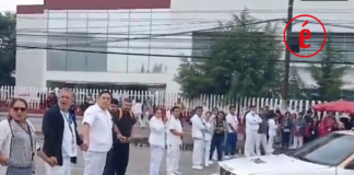Personal del ISSSTE convoca a nueva protesta en Pachuca el lunes
