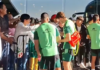 El Tri desata la euforia en su llegada al Estadio Ciudad de México