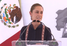 Sheinbaum inaugura central eléctrica en Baja California