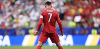 Cristiano Ronaldo desata la euforia con espectacular festejo
