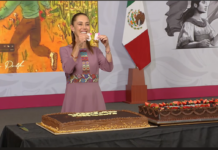 Sheinbaum celebra su cumpleaños 64 y desea el triunfo al Tri