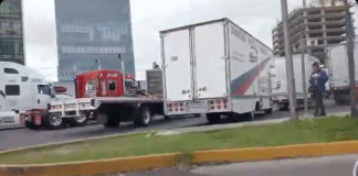 Protestas de AMOTAC también colapsan la México-Puebla y Atlixco