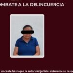 Arrestan a mujer por extorsión en Central de Abastos
