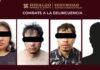 Detienen a cuatro con arma y droga en Tezontepec de Aldama