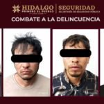 Detienen a cuatro con arma y droga en Tezontepec de Aldama
