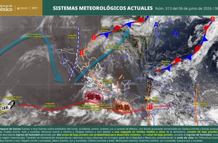 Alertan por lluvias muy fuertes en Hidalgo