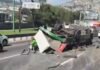 Volcadura de microbús en la México-Pachuca deja al menos 15 lesionados