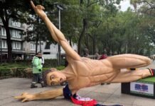 Incendian figuras del Mundial 2026 en Paseo de la Reforma