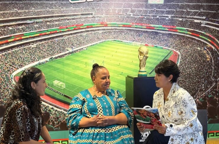 Espera embajadora de Sudáfrica marcador 1-1 en partido inaugural