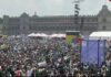 Fan Fest del Zócalo alcanza capacidad máxima