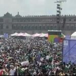 Fan Fest del Zócalo alcanza capacidad máxima
