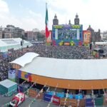 Fan Fest del Zócalo alcanza capacidad máxima