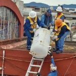 Retiran tanques de gas caducos del Mercado en Tulancingo