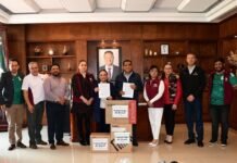 Tulancingo firma convenio para la modernización catastral