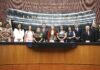 Rinden protesta siete senadores suplentes
