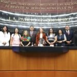 Rinden protesta siete senadores suplentes