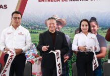 Menchaca inaugura el Centro Administrativo del Bienestar y Desarrollo Rural