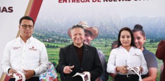 Menchaca inaugura el Centro Administrativo del Bienestar y Desarrollo Rural