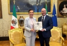 Kenia López fortalece diálogo parlamentario entre México e Italia