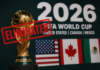 Quedan fuera los tres anfitriones de la Copa del Mundo