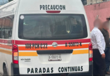 Sancionará Semot a combi que arrastró a pasajera en Pachuca