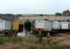 Incendio consume cajas de tractocamión en Tulancingo