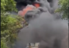Explosión de pipa provoca cierre total en la Iguala–Cuernavaca