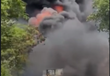 Explosión de pipa provoca cierre total en la Iguala–Cuernavaca
