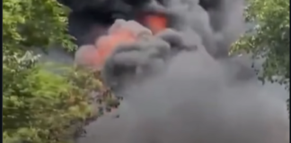 Explosión de pipa provoca cierre total en la Iguala–Cuernavaca
