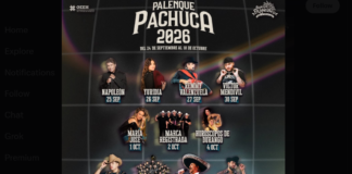 Cartelera oficial del Palenque de la Feria San Francisco Pachuca 2026