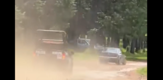 Tras persecución en el Tejocotal detienen a presuntos asaltantes