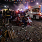 Explosión de pirotecnia deja al menos 22 lesionados en fiesta patronal