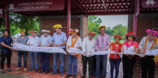 Inauguran Corredor Artesanal y Gastronómico en Huejutla