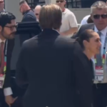Sheinbaum es recibida en el MetLife para la gran final de la Copa 2026