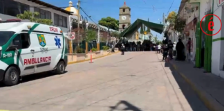 Realizan homenaje de cuerpo presente al alcalde de Temoac