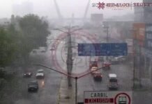 Lluvias dejan inundaciones severas en Pachuca