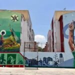 “Un gol al cielo”: Tepeji inmortaliza a Raúl Jiménez en un mural