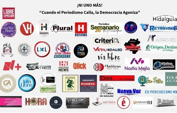 Condenan periodistas de Hidalgo asesinatos de colegas en México