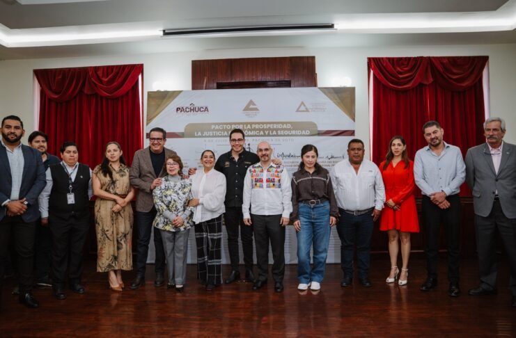 CANACO Pachuca impulsa el Pacto por la Prosperidad para fortalecer a MiPyMEs y negocios familiares de Hgo