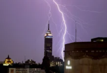 Alertan por fuertes lluvias y tormentas eléctricas en CDMX