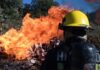 Incendio durante inhabilitación de toma clandestina en Epazoyucan
