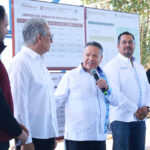 Menchaca supervisa obras de recuperación en Nicolás Flores