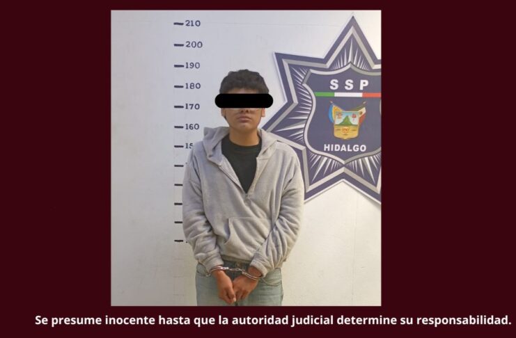 Detienen en Tula a hombre buscado en Oaxaca
