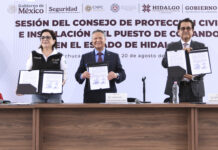 Instalan Puesto de Comando Interinstitucional de Protección Civil
