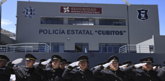 Inaugura Menchaca el Cuartel de la Policía Estatal Cubitos