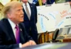 Trump ordena renombrar el lago Ontario como “Lago de América”