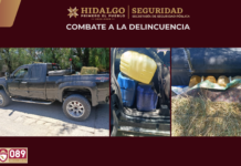 Aseguran mil 200 litros de hidrocarburo en Ixmiquilpan