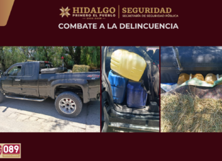 Aseguran mil 200 litros de hidrocarburo en Ixmiquilpan