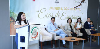 Alzan la voz contra el cambio climático en la Primera COP Infantil